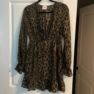Buddy Love Cheetah dress